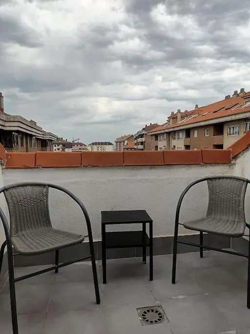 Atico Luminoso Con Terraza Apartment Santander 0*,